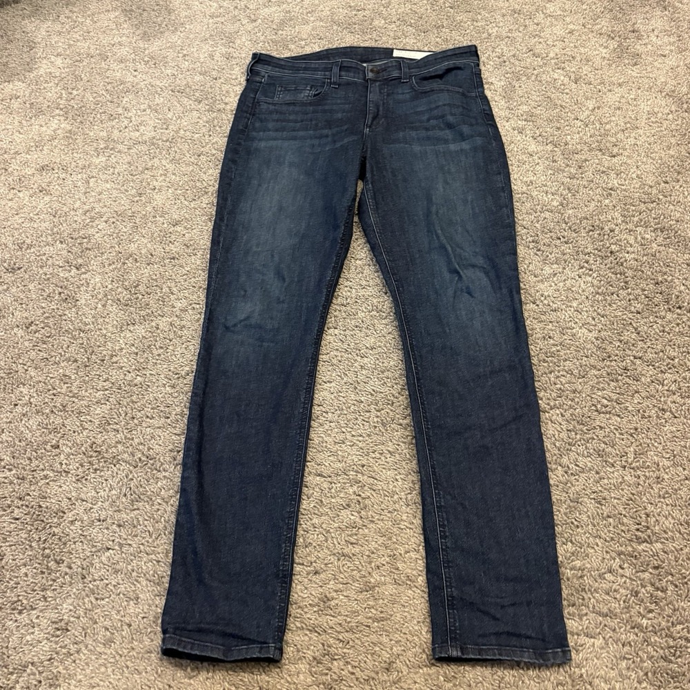 Rag & Bone  Colby Skinny Jeans Womens Size 31x30 Dark Denim Stretch Mid-Rise